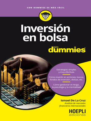 cover image of Inversión en bolsa para dummies
